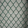 PVC Coted Chain Link Pagar Rolls Untuk Taman Bermain